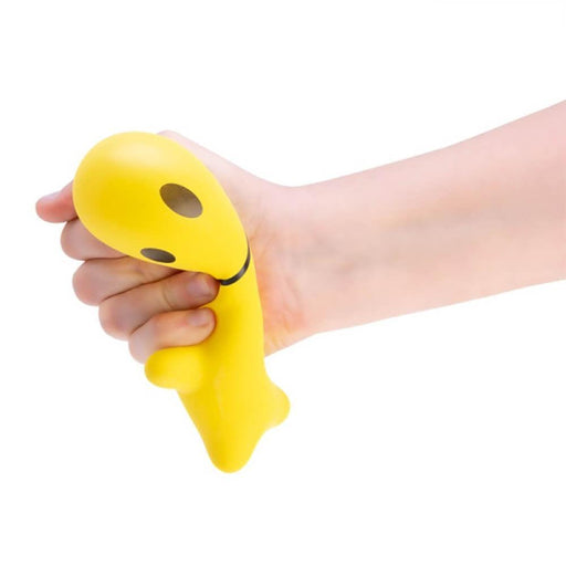 MDI | Bright Yellow Stress Happy Doll – Fun Squeeze Toy Homing Insticts