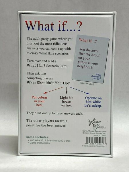 MDI | What If? Outrageous Scenarios Card Game