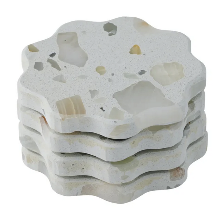 Coast to Coast | Winifred S/4 Terrazzo Coasters 11cm