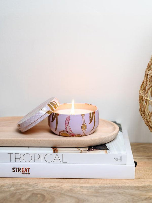 Koh Living | Sweet Pea & Rose Myrtle Scented Candle Tin 170g