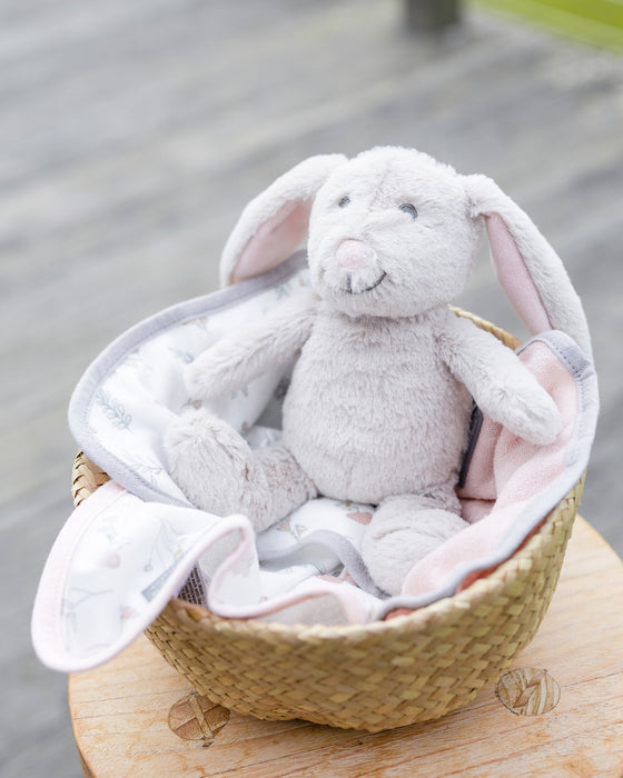 The Little Linen Company | Little Linen Soft Plush Toy & Face Washers - Harvest Bunny