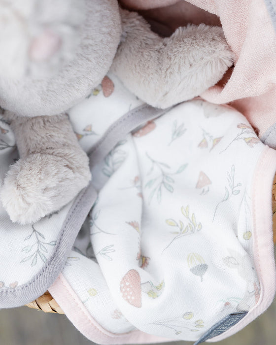 The Little Linen Company | Little Linen Soft Plush Toy & Face Washers - Harvest Bunny