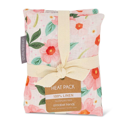 Annabel Trends | Linen Heat Pillow Meadow Blush