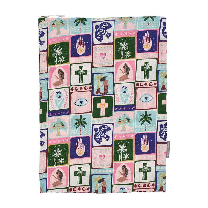Annabel Trends | Linen Laundry Bag Celestial Dreams