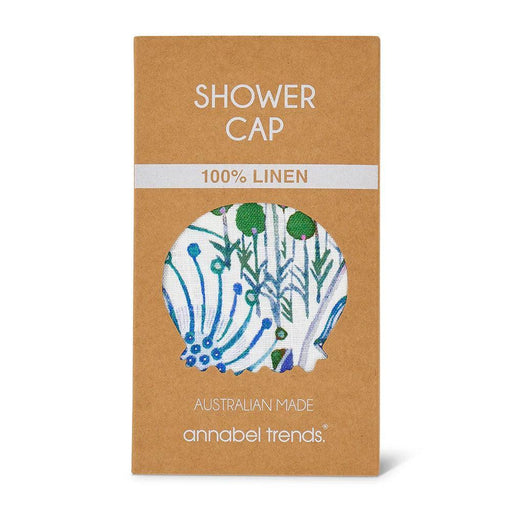 Annabel Trends | Linen Shower Cap - Bush Botanical