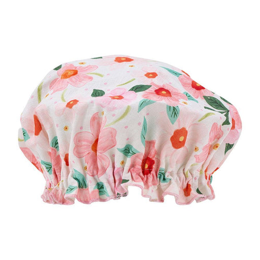 Annabel Trends | Linen Shower Cap Meadow Blush