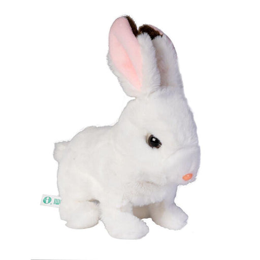 Furever Pets | Animated Rabbit Plush Toy 18x21cm White 3y+-Furever Pets-Homing Instincts