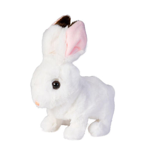 Furever Pets | Animated Rabbit Plush Toy 18x21cm White 3y+ Homing Insticts
