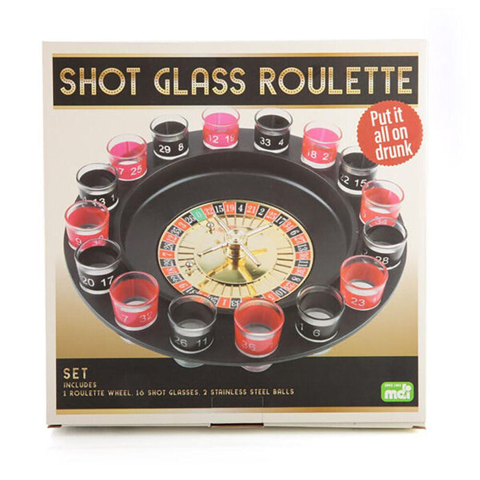 MDI | Shot Glass Roulette Drinking Game 29.5cm