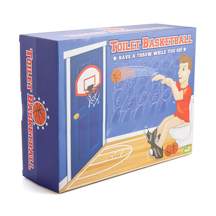 MDI | Toilet Potty Mini Hanging Hoop Basketball Backboard Set