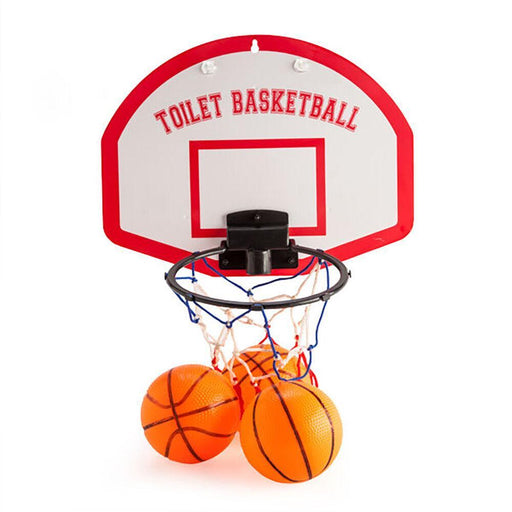 MDI | Toilet Potty Mini Hanging Hoop Basketball Backboard Set