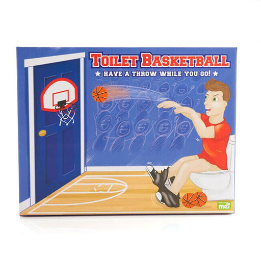 MDI | Toilet Potty Mini Hanging Hoop Basketball Backboard Set