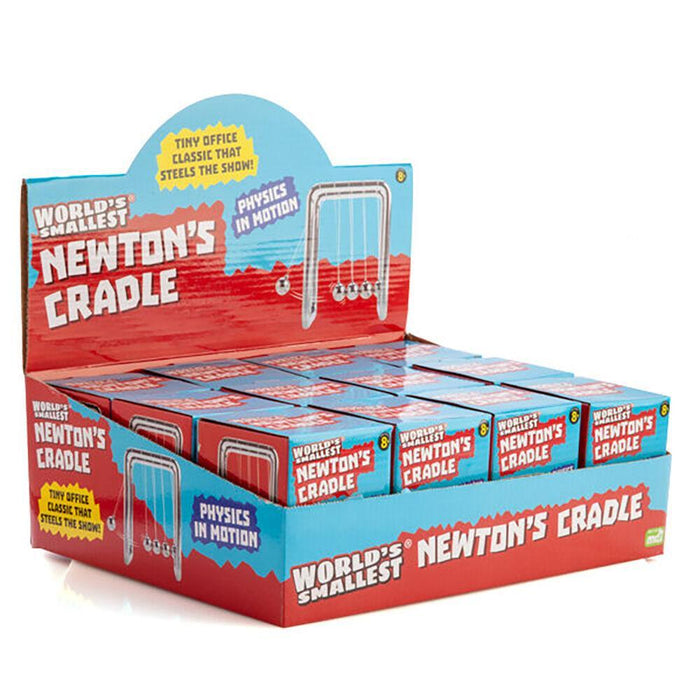 MDI | Worlds Smallest Newton's Cradle Miniature Toy for Kids 6+