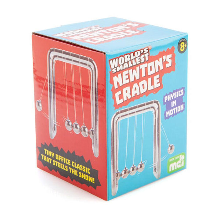 MDI | Worlds Smallest Newton's Cradle Miniature Toy for Kids 6+