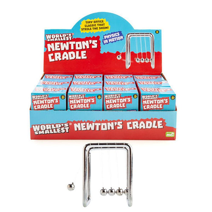 MDI | Worlds Smallest Newton's Cradle Miniature Toy for Kids 6+