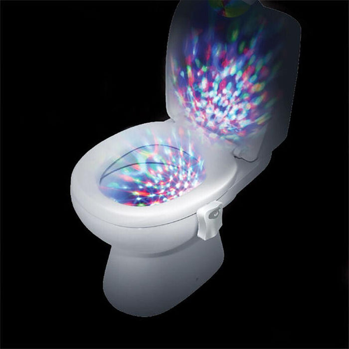 MDI | LED Toilet Disco Light Motion Sensor 7.5x13.1cm