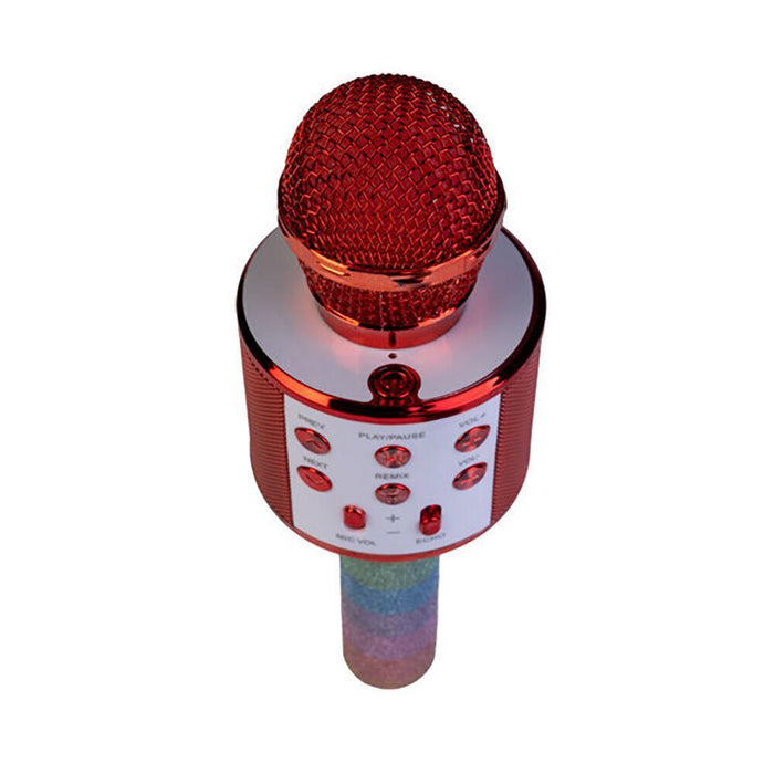 MDI | Wireless Karaoke Microphone Rechargeable Rainbow