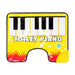 MDI | Piano Toilet Mat Waterproof Non-slip Creative Bathroom Music Decoration