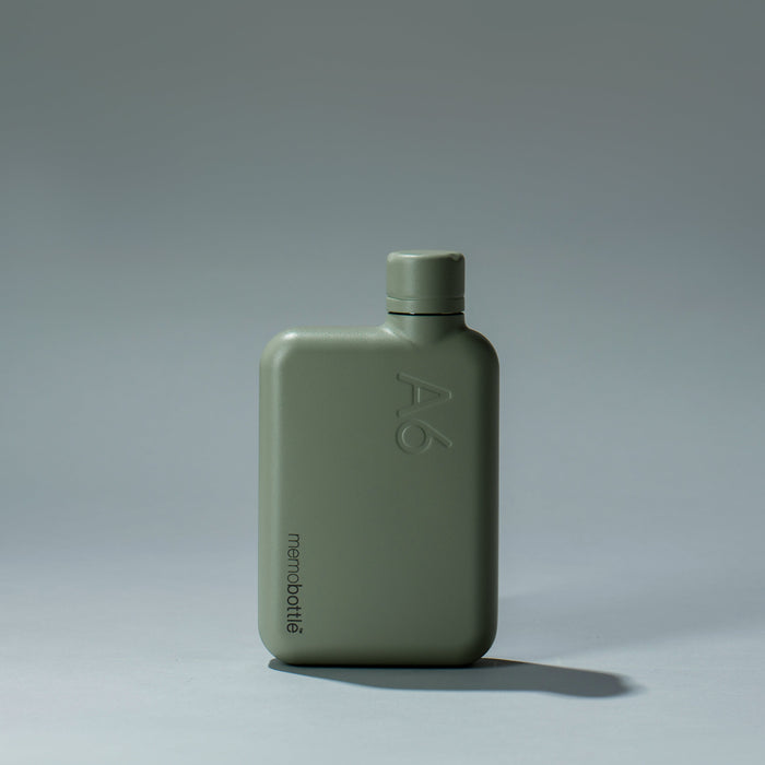 Memobottle | A6 Stainless Steel Water Bottle Pistachio Homing Instincts