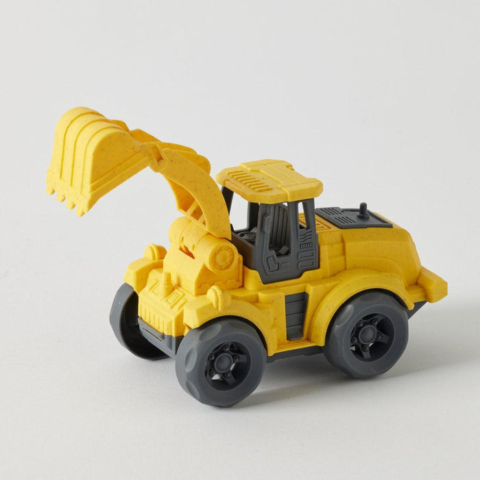 Pilbeam Living | Bioplastic Excavator Yellow Eco Toy