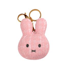 Miffy | Plush Keyring Pink Textured Soft