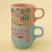 Decole | Walking Cat Mug Stackable Universe Ceramic Design