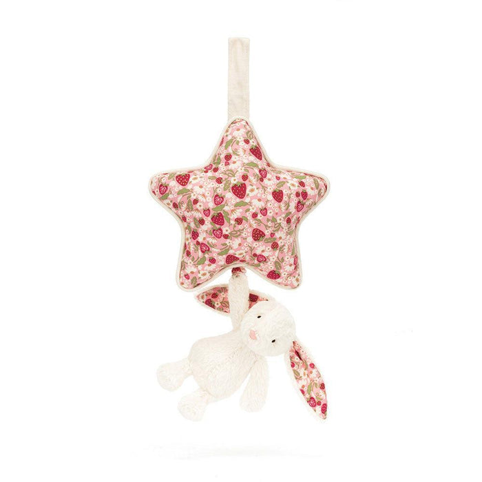 Jellycat | Blossom Cream Bunny 'Berry' Musical Pull
