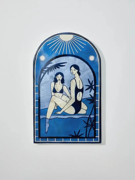 Jones & Co | Resort Toe Dip Wall Art-Jones & Co-Homing Instincts