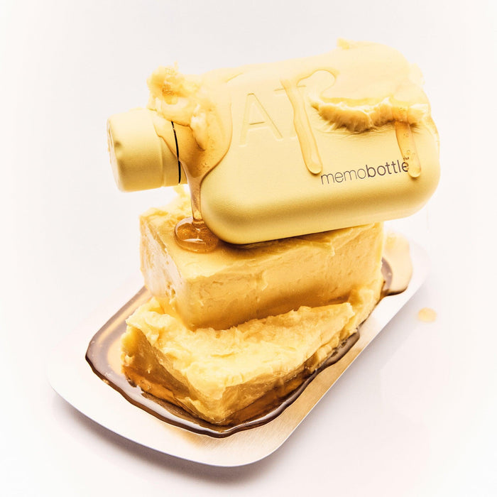 Memobottle | A7 Stainless Steel Bottle Butter Yellow Homing Instincts