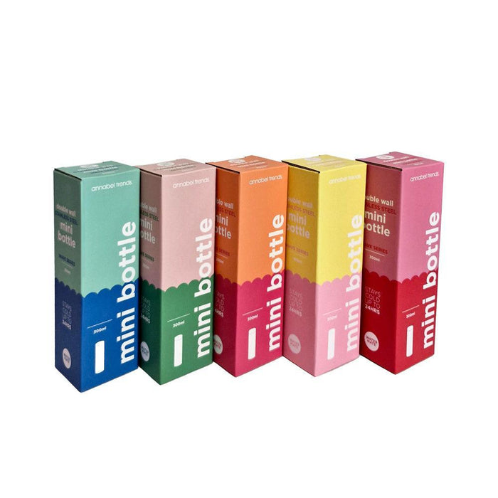 Annabel Trends | Mini Bottle Stainless Steel Wave 300ml