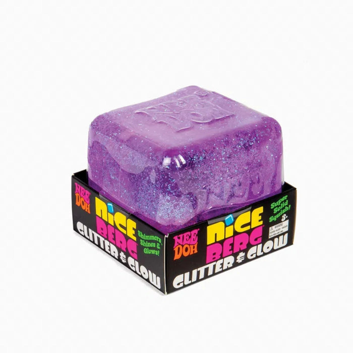 Schylling | NeeDoh Niceberg Glitter & Glow Squishy Toy Homing Instincts