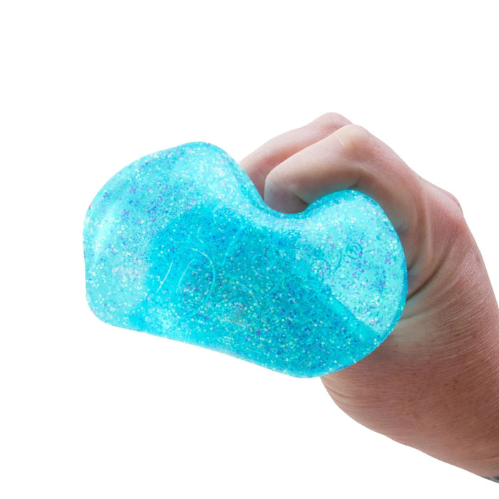 Schylling | NeeDoh Niceberg Glitter & Glow Squishy Toy Homing Instincts