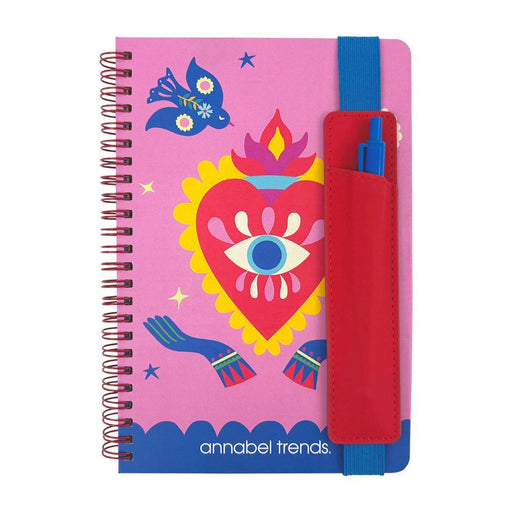Annabel Trends | A5 Hardcover Vegan Notebook with Pen