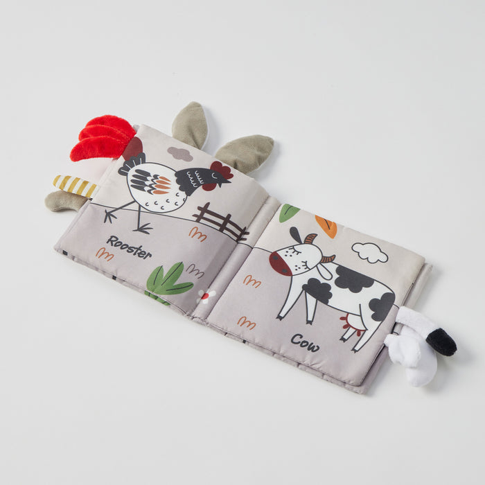 Pilbeam Living | Farm Tails & Jungle Animals Fabric Books 2 Asst Designs