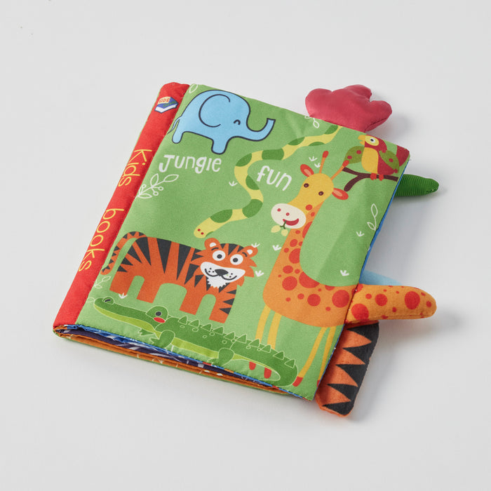 Pilbeam Living | Jungle & Dinosaur Fun Fabric Books