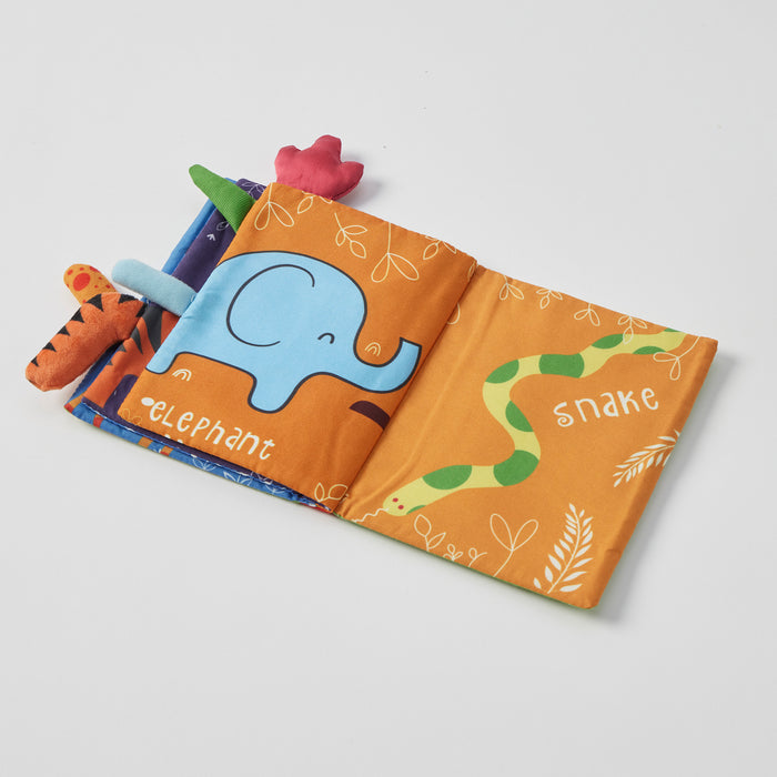 Pilbeam Living | Jungle & Dinosaur Fun Fabric Books