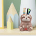 The Paperie | Sloth Ceramic Pen Holder Desk Friends Tabletop