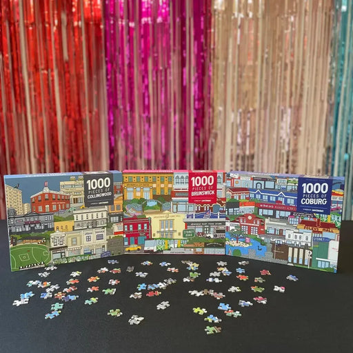 Lawz Drawz | Coburg 1000-Piece Illustrated Puzzle