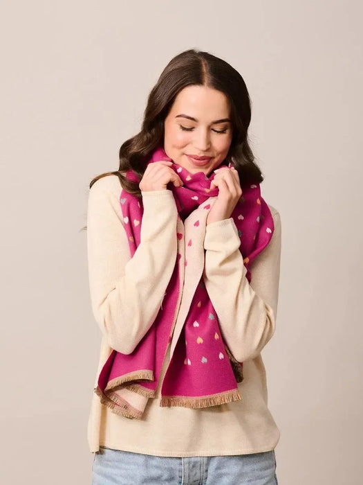 Tiger Tree | Mini Hearts Scarf-Tiger Tree-Homing Instincts