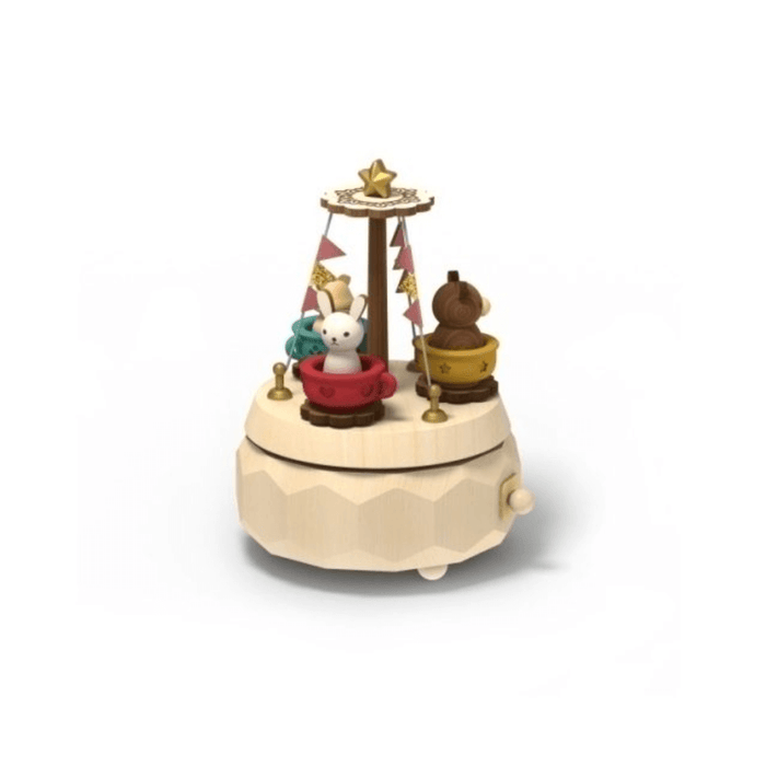 Wooderful Life | Rotating Coffee Cup Wooden Music Box Parade of Soldiers Homing Instincts