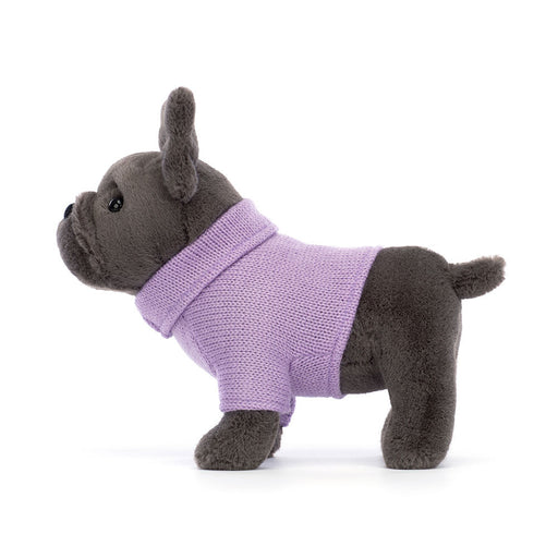 Jellycat | Sweater French Bulldog Purple-Jellycat-Homing Instincts