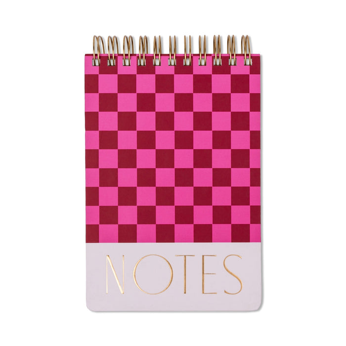Designworks Ink | Large Chunky Notepad Burgundy Pink