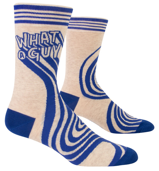Blue Q | Men's Socks - What a Guy