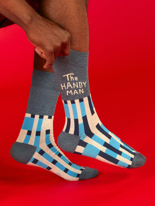 Blue Q | The Handyman M-Crew Socks