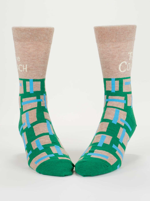 Blue Q | The Coach M-Crew Socks