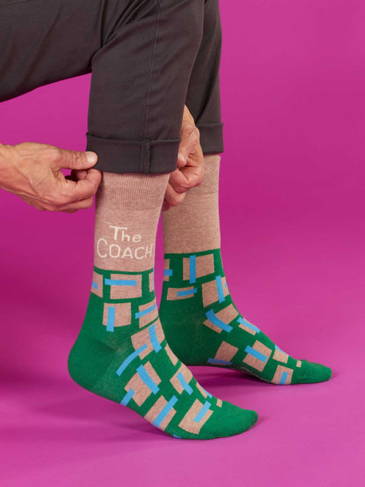 Blue Q | The Coach M-Crew Socks