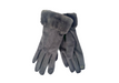 Cinnamon Creations | Fur Cuff Touch Screen Gloves Grey-Taylor Hill-Homing Instincts