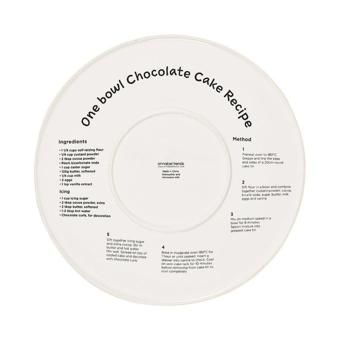 Annabel Trends | Happy Cake Day Ceramic Serving Plate