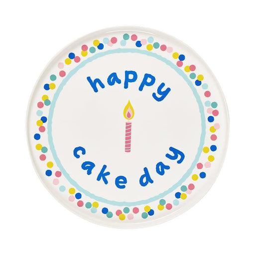Annabel Trends | Happy Cake Day Ceramic Serving Plate