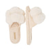 Annabel Trends | Cosy Luxe Pom Pom Slippers Ivory